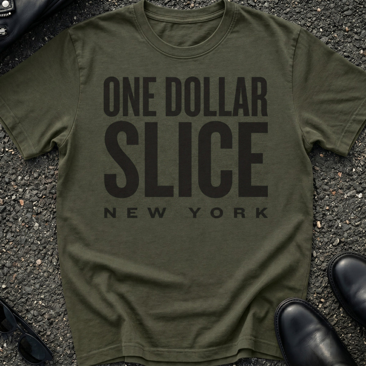 Dollar Slice Type T-Shirt