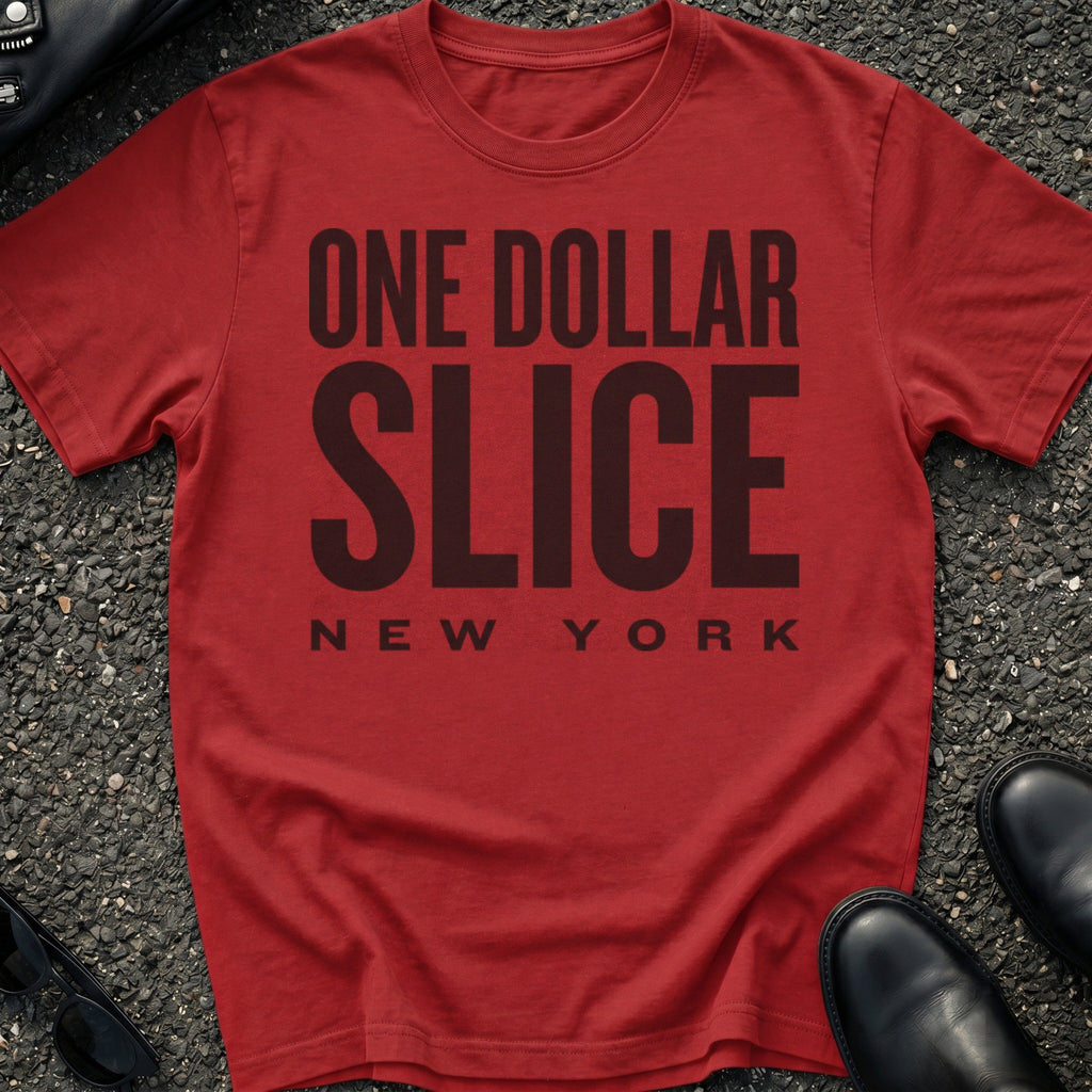 Dollar Slice Type T-Shirt