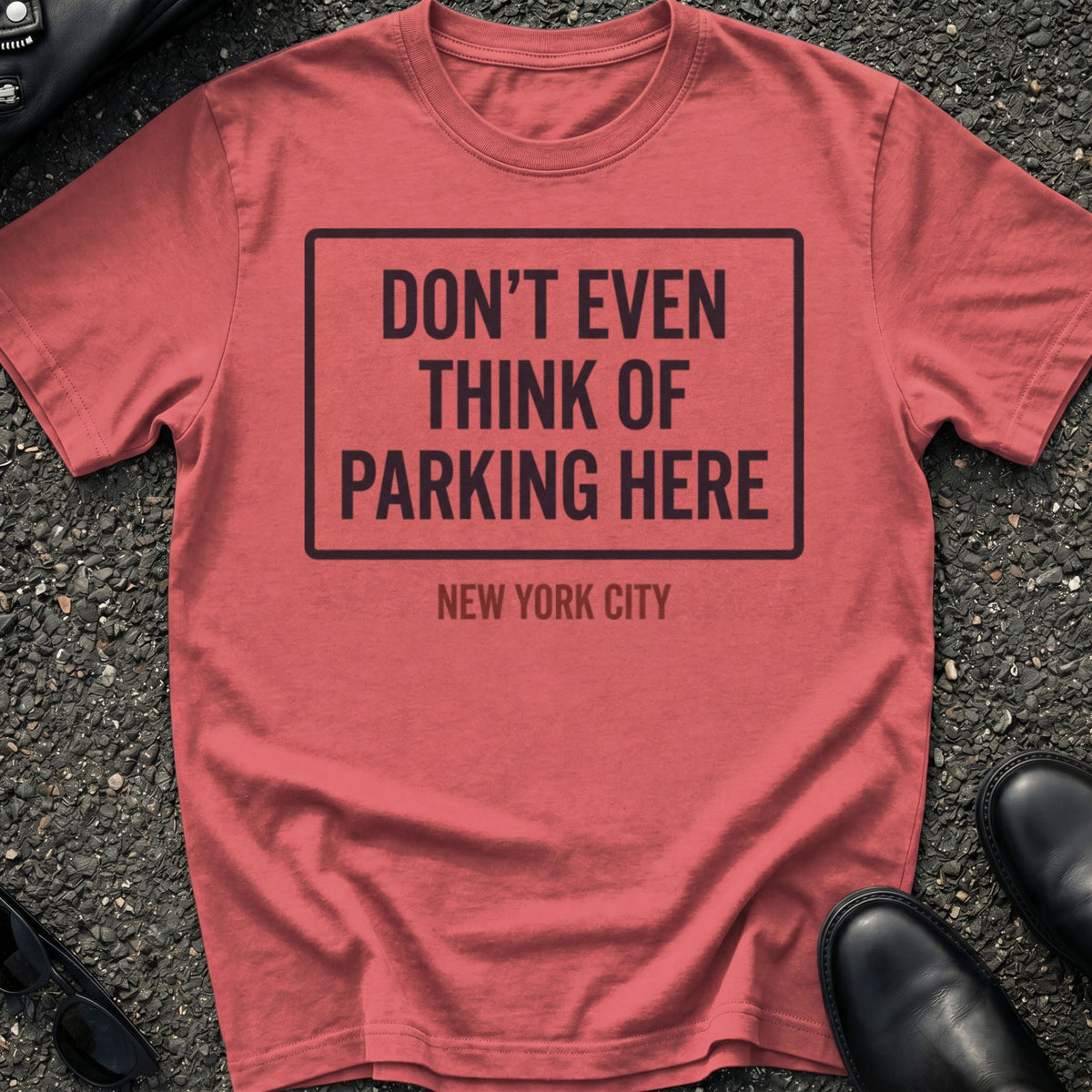 Don't Even Think Plaque T-Shirt