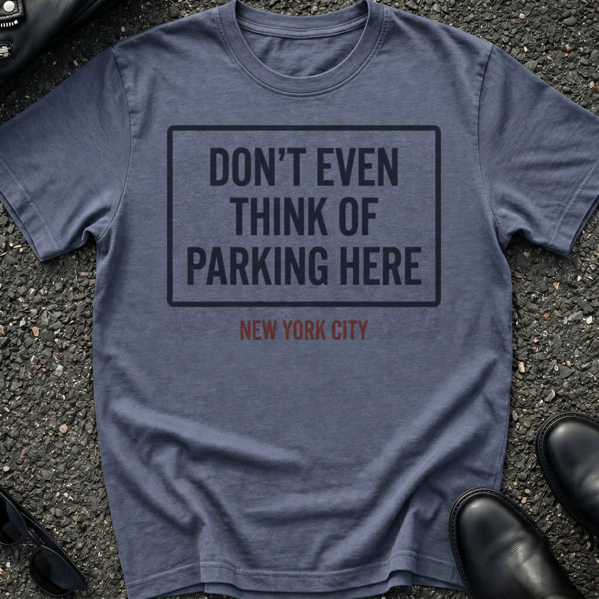 Don't Even Think Plaque T-Shirt