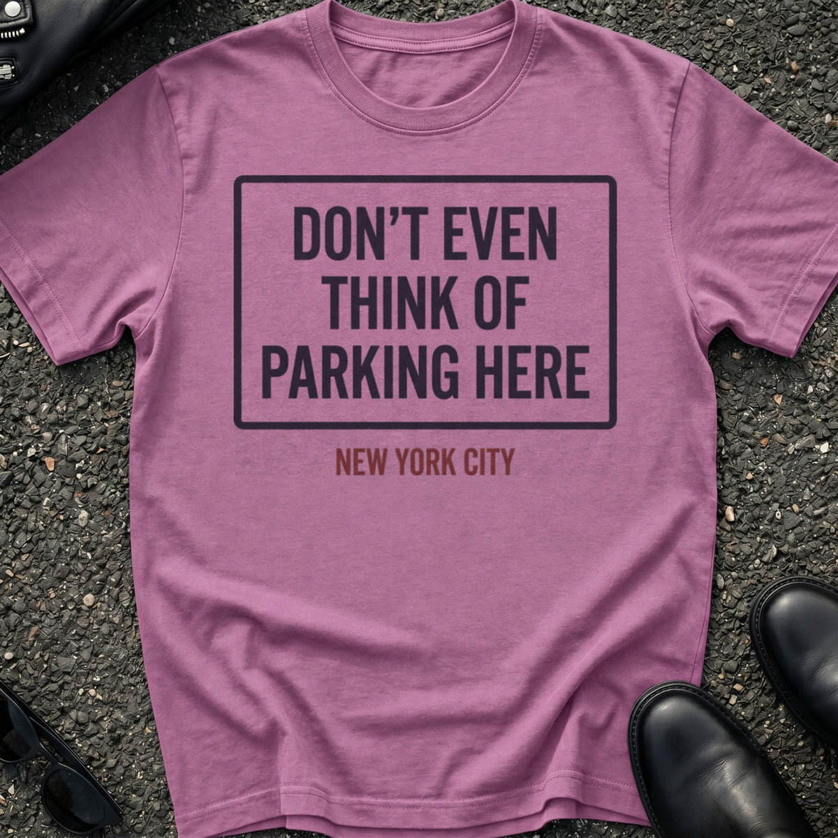 Don't Even Think Plaque T-Shirt