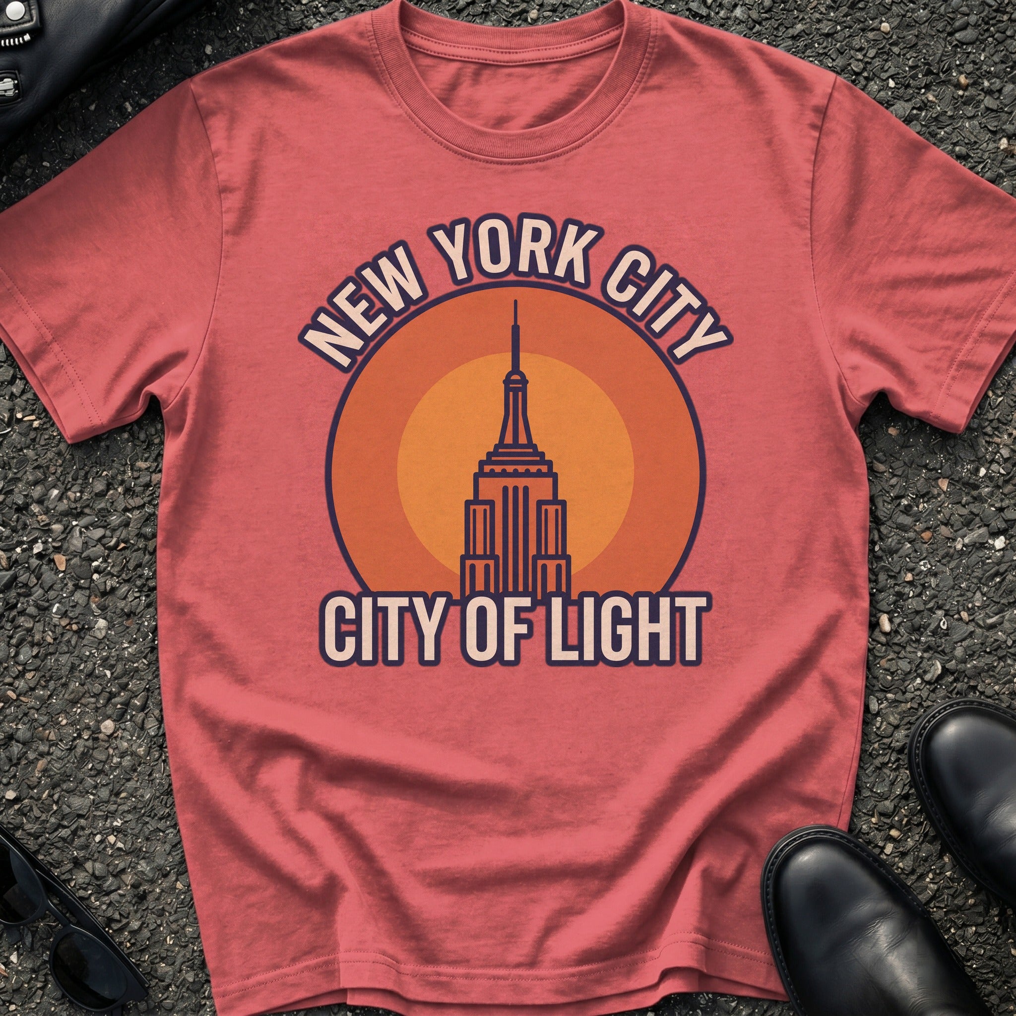 Empire Sunset Badge T-Shirt