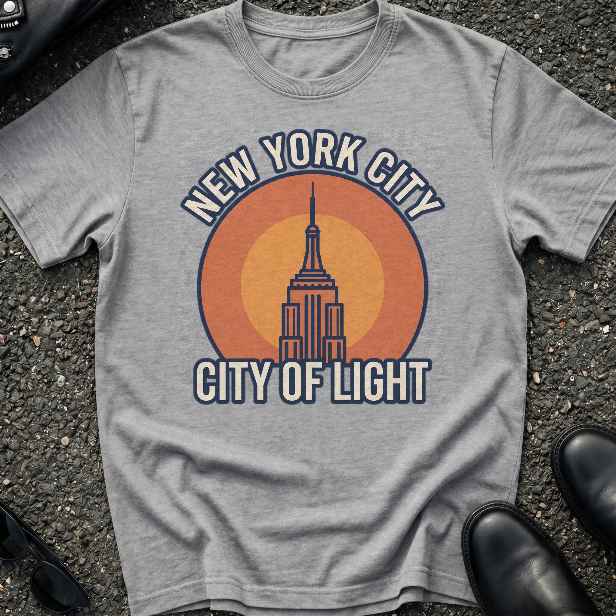 Empire Sunset Badge T-Shirt