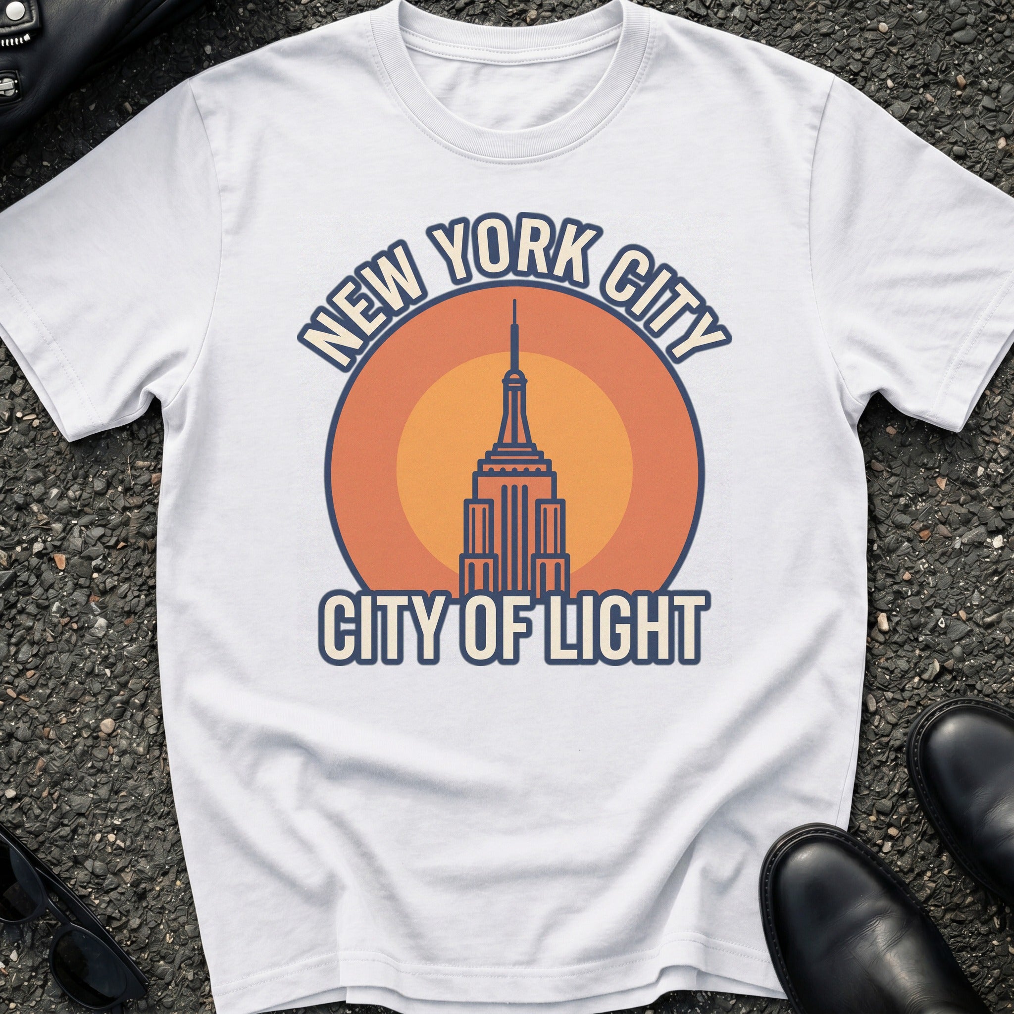 Empire Sunset Badge T-Shirt