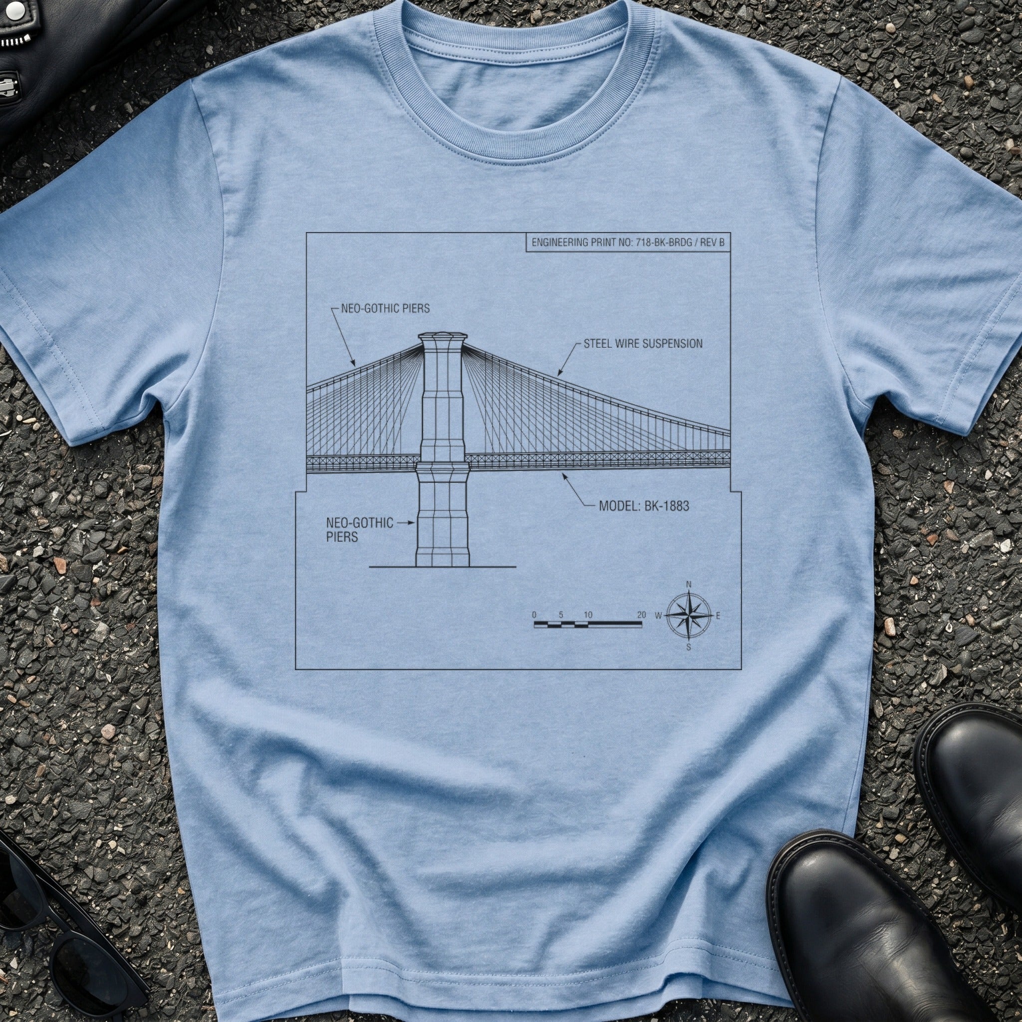 Engineering Print T-Shirt