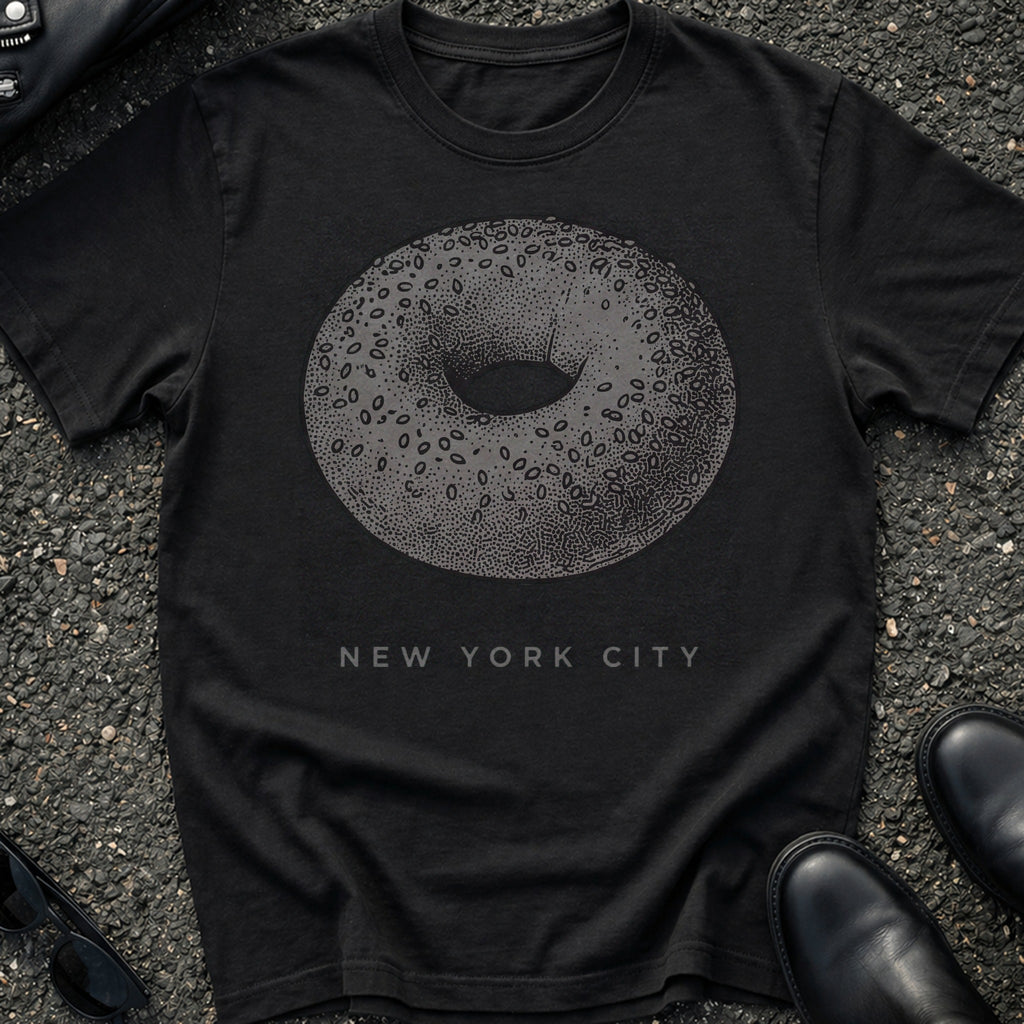 Engraved Bagel T-Shirt