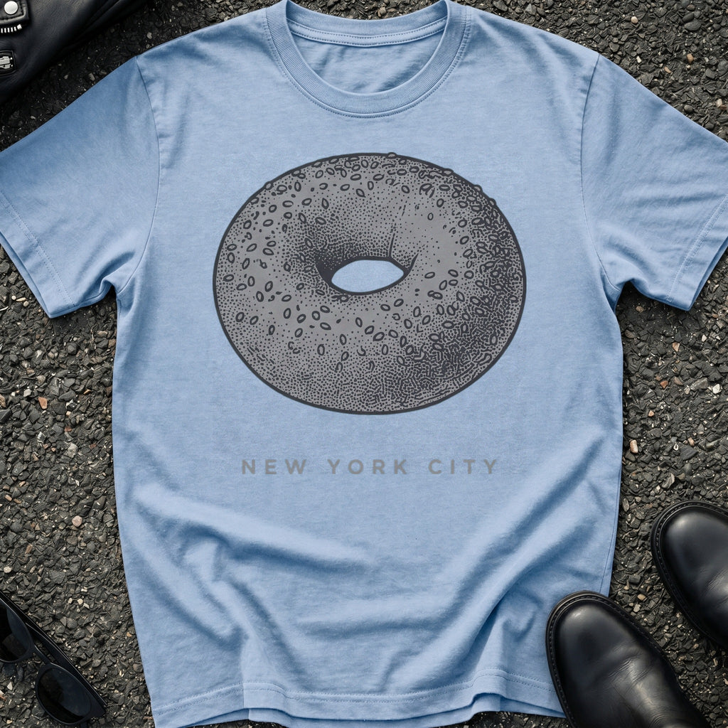 Engraved Bagel T-Shirt