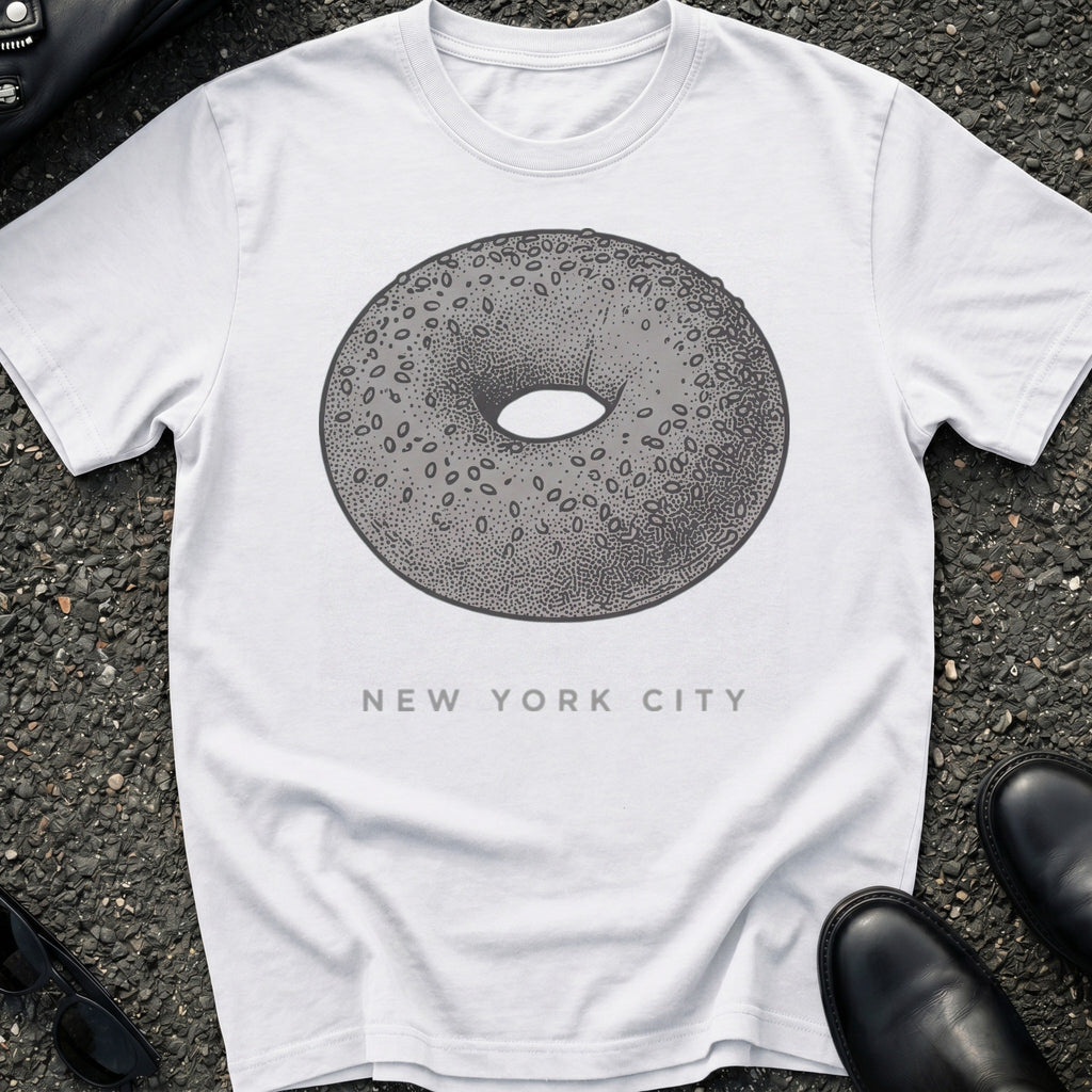 Engraved Bagel T-Shirt