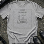 Engraved Bike Lock T-Shirt
