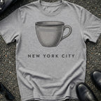 Engraved Coffee Cup T-Shirt