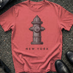 Engraved Hydrant T-Shirt