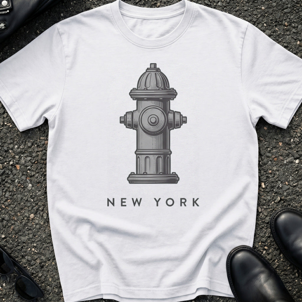 Engraved Hydrant T-Shirt