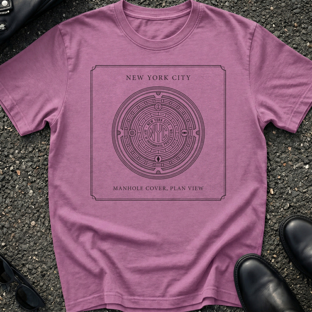 Engraved Manhole Cover T-Shirt