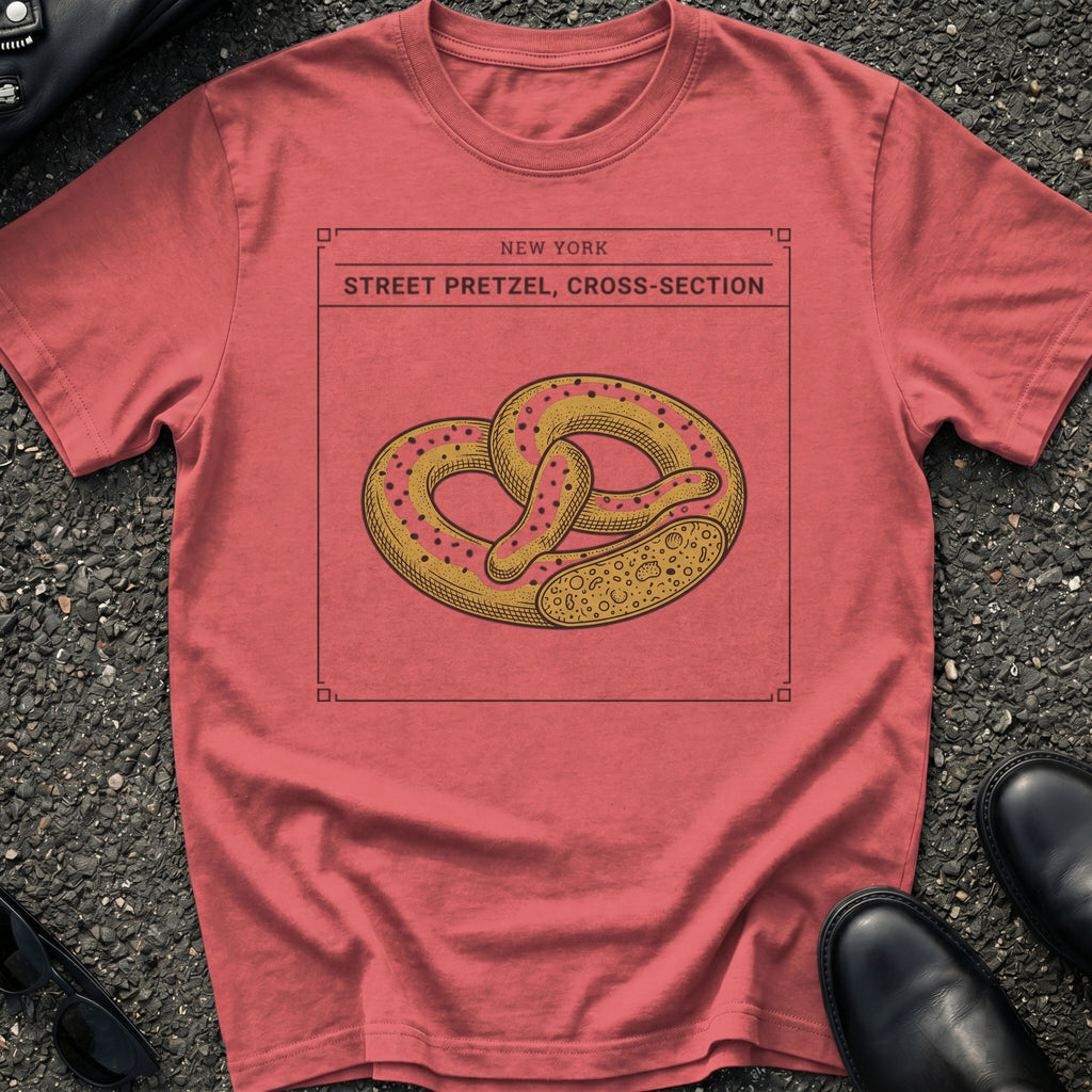 Engraved Street Pretzel T-Shirt