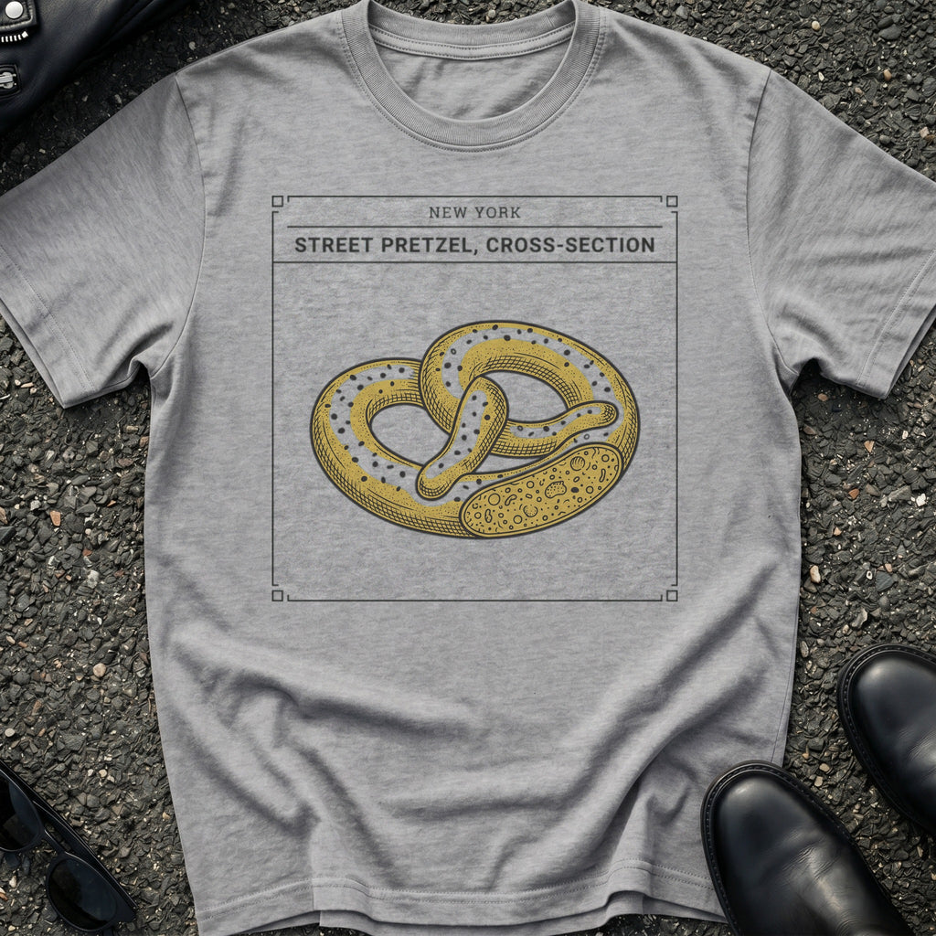 Engraved Street Pretzel T-Shirt