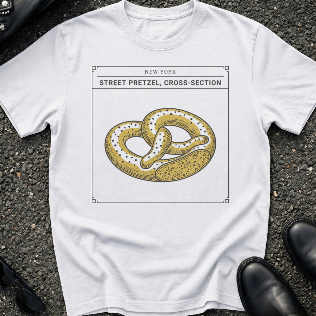 Engraved Street Pretzel T-Shirt