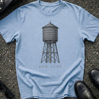 Engraved Water Tower T-Shirt