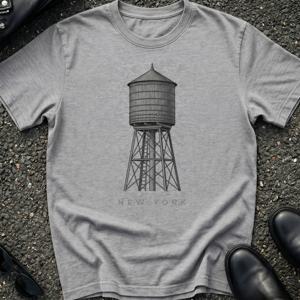 Engraved Water Tower T-Shirt