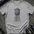 Engraved Water Tower T-Shirt