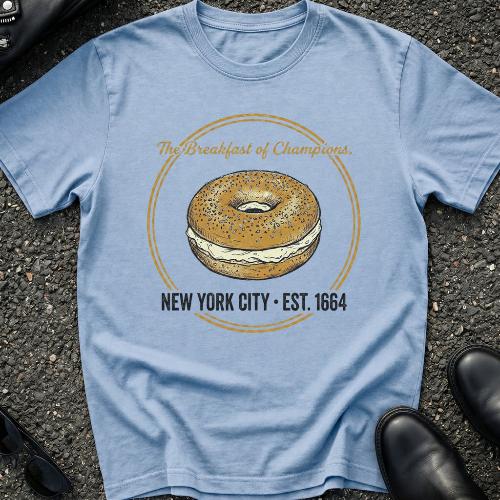Everything Bagel Breakfast of Champions T-Shirt