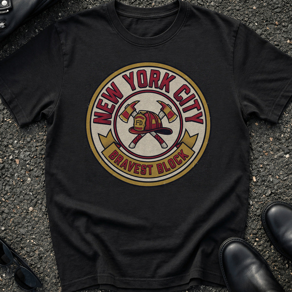 Fire Dept Style T-Shirt