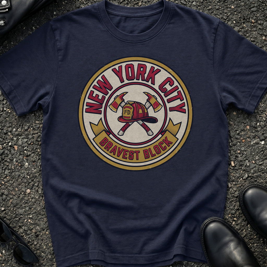 Fire Dept Style T-Shirt