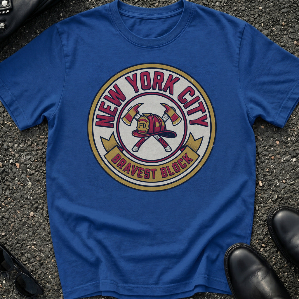 Fire Dept Style T-Shirt