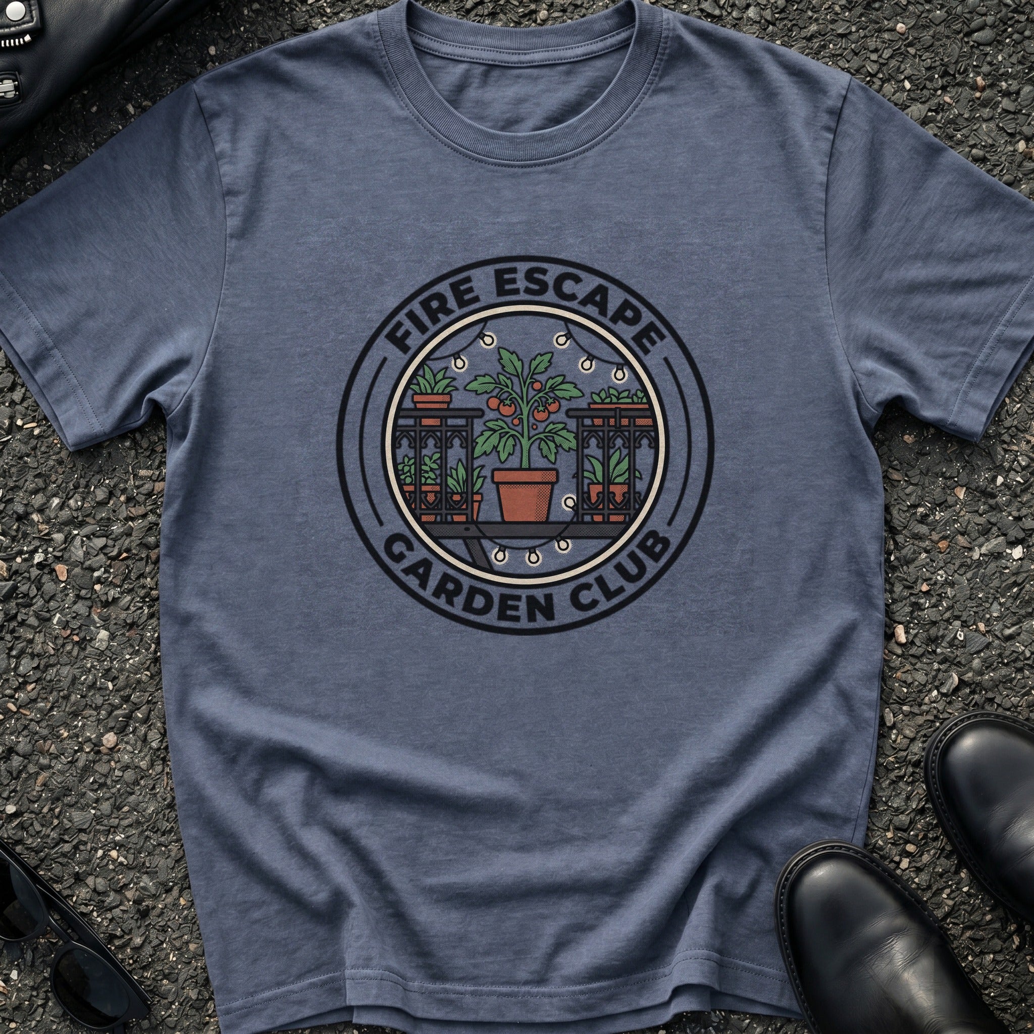 Fire Escape Garden T-Shirt