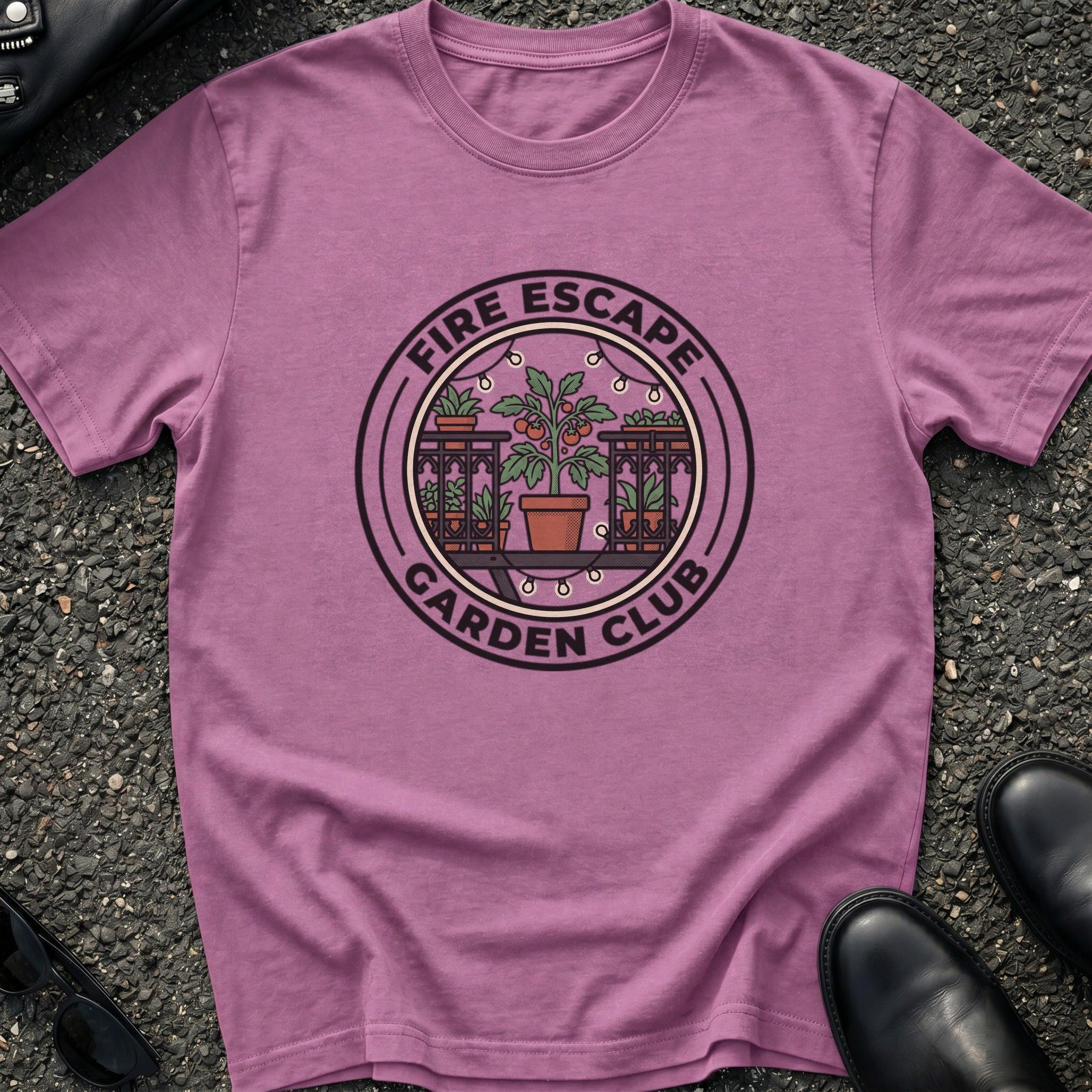 Fire Escape Garden T-Shirt