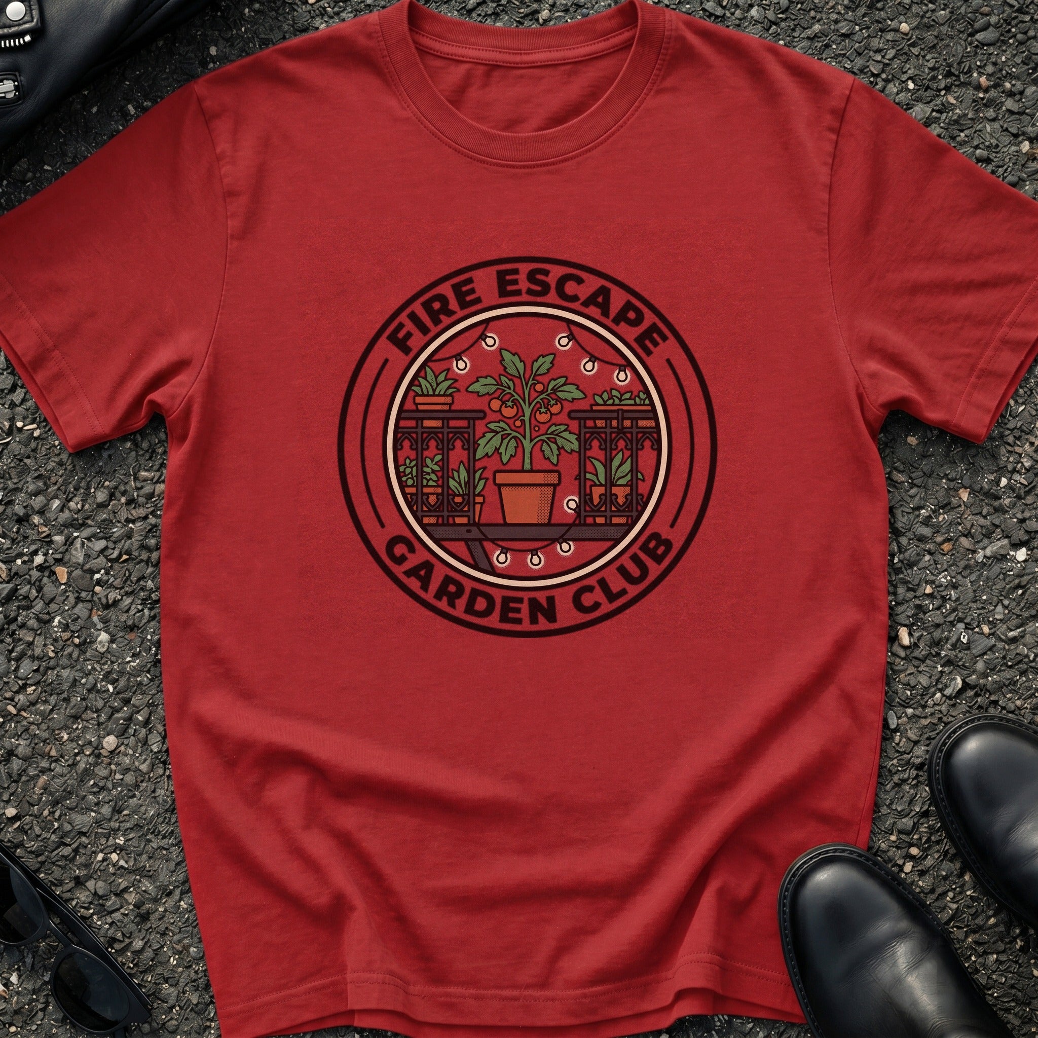Fire Escape Garden T-Shirt