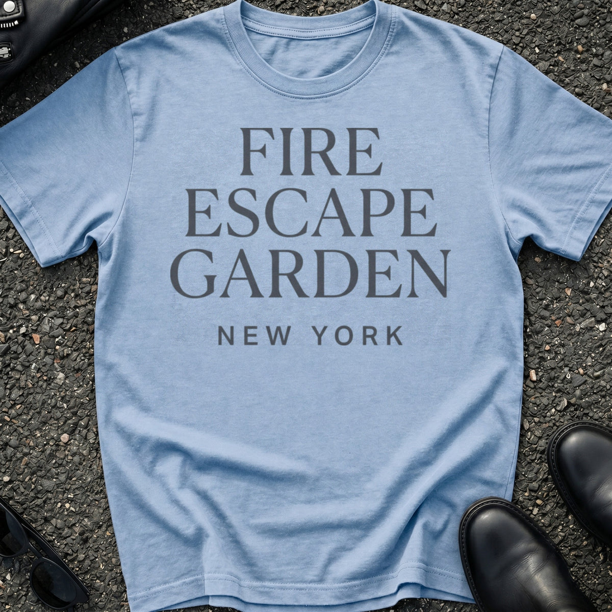 Fire Escape Garden Type T-Shirt