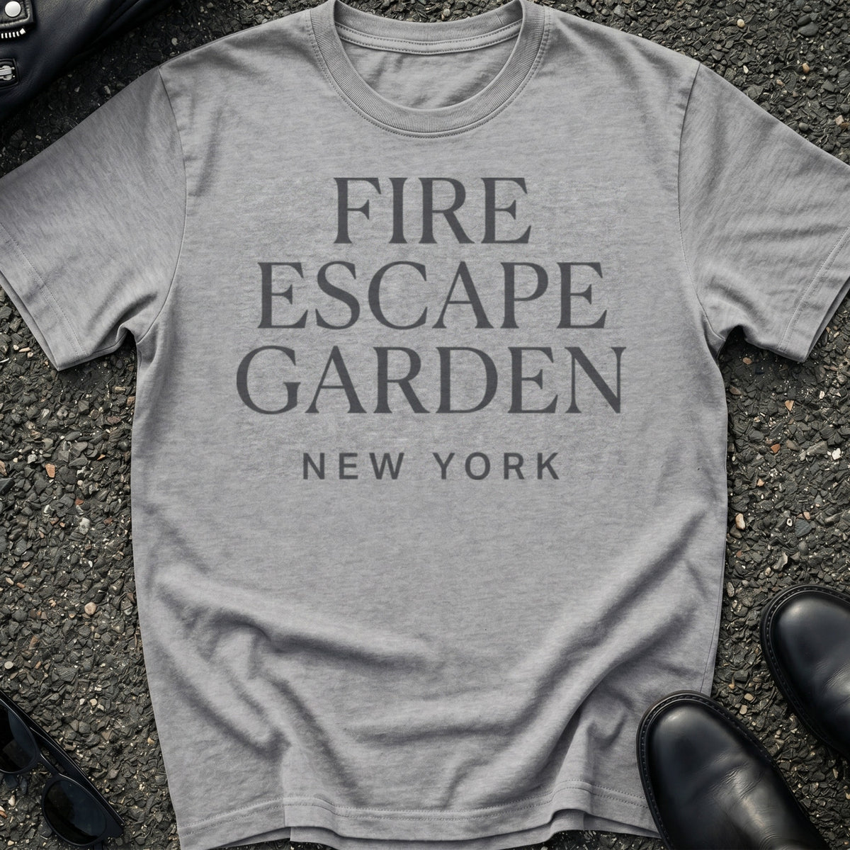 Fire Escape Garden Type T-Shirt
