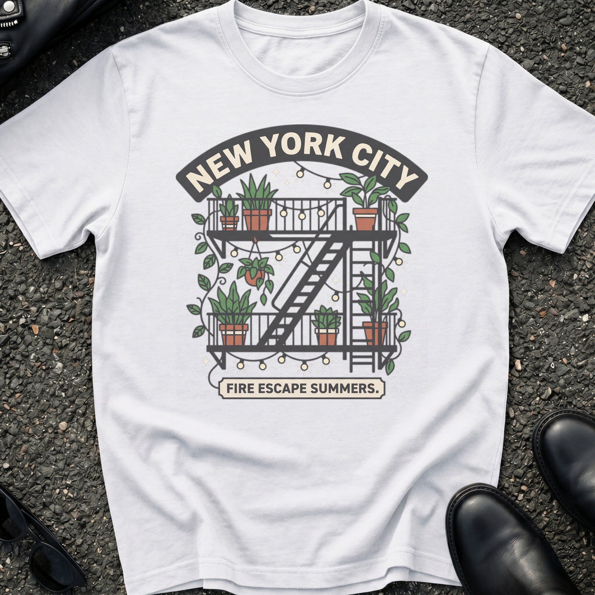 Fire Escape Scene T-Shirt