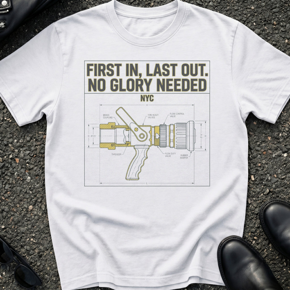 First Last Out T-Shirt