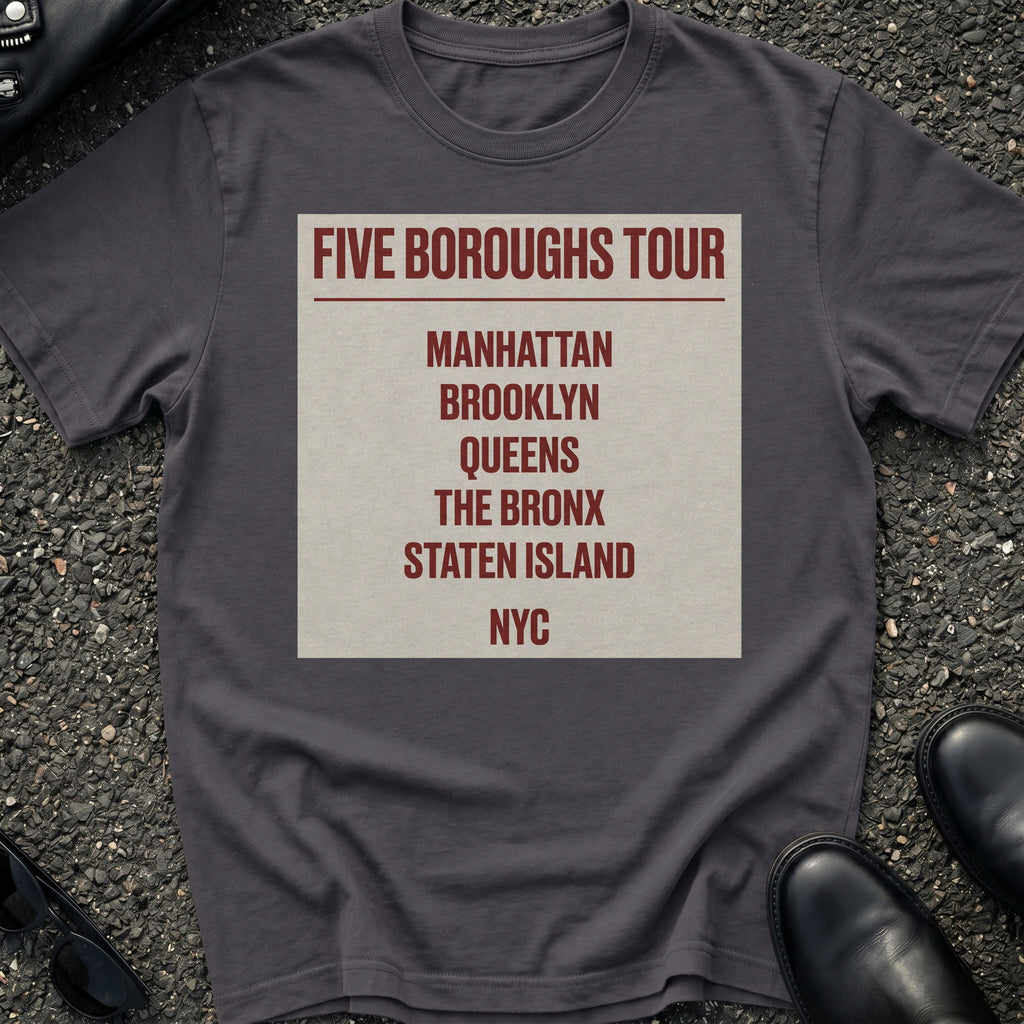 Five Boroughs Tour T-Shirt
