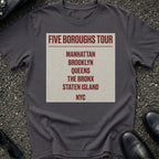 Five Boroughs Tour T-Shirt