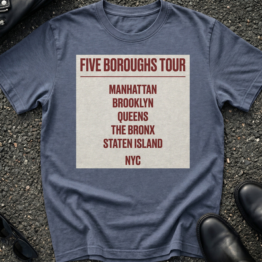 Five Boroughs Tour T-Shirt