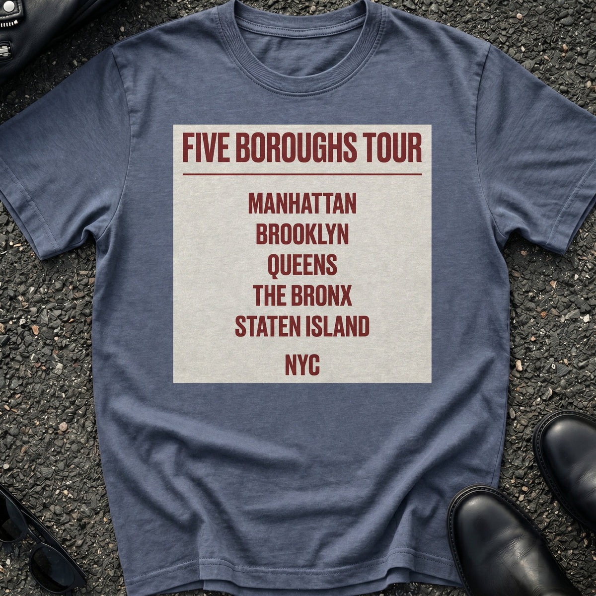 Five Boroughs Tour T-Shirt