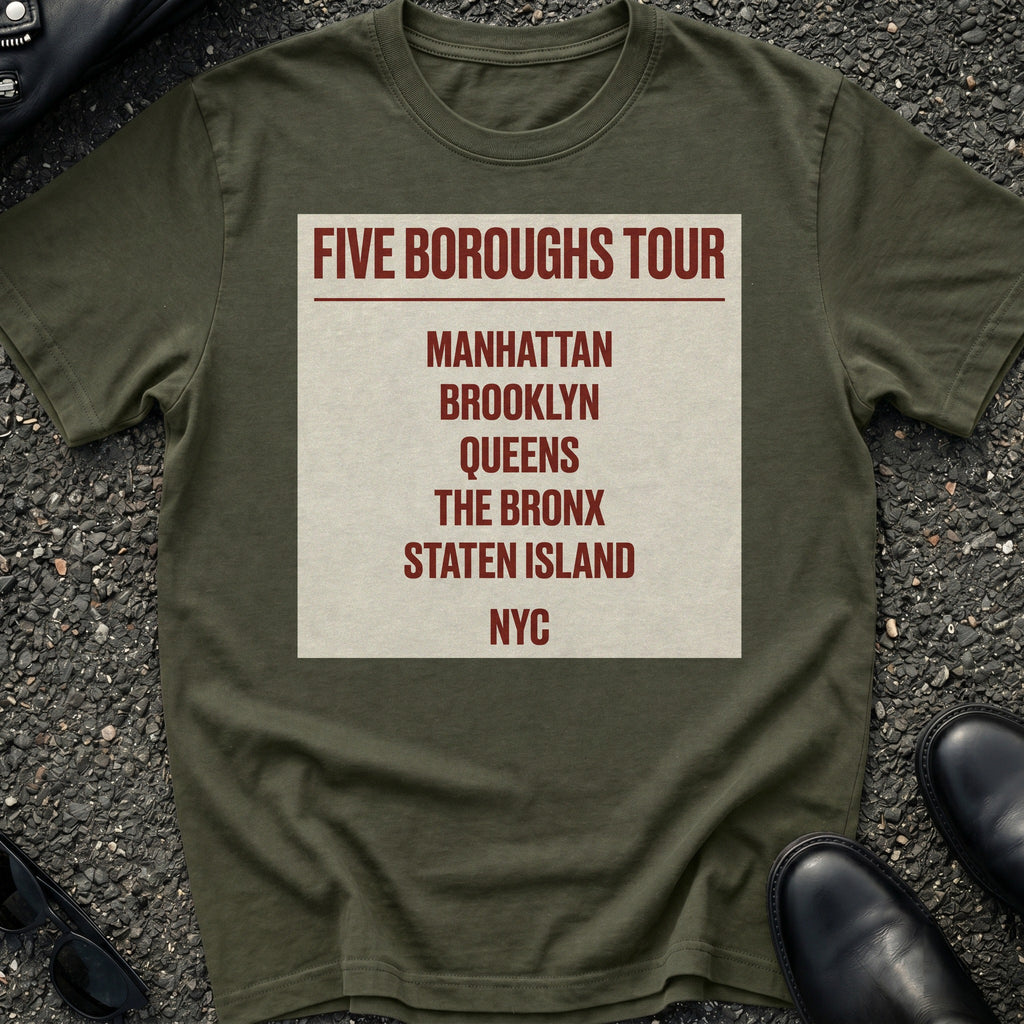 Five Boroughs Tour T-Shirt