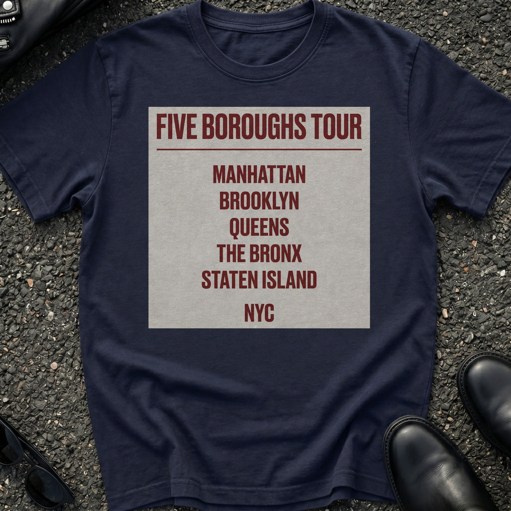 Five Boroughs Tour T-Shirt