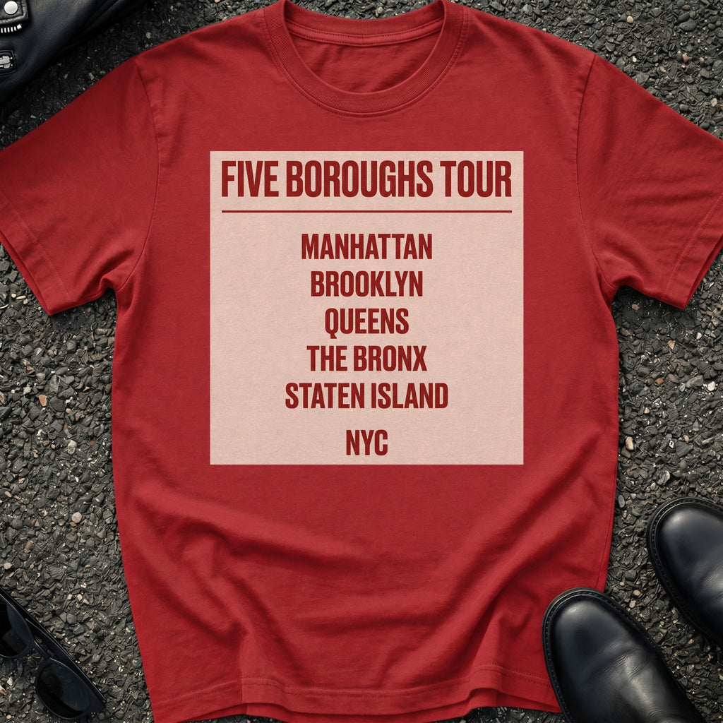 Five Boroughs Tour T-Shirt