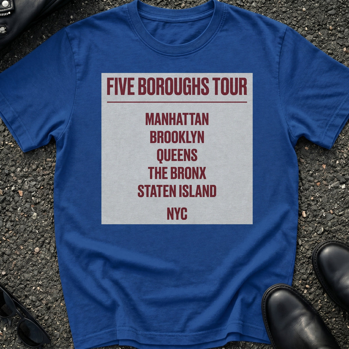 Five Boroughs Tour T-Shirt