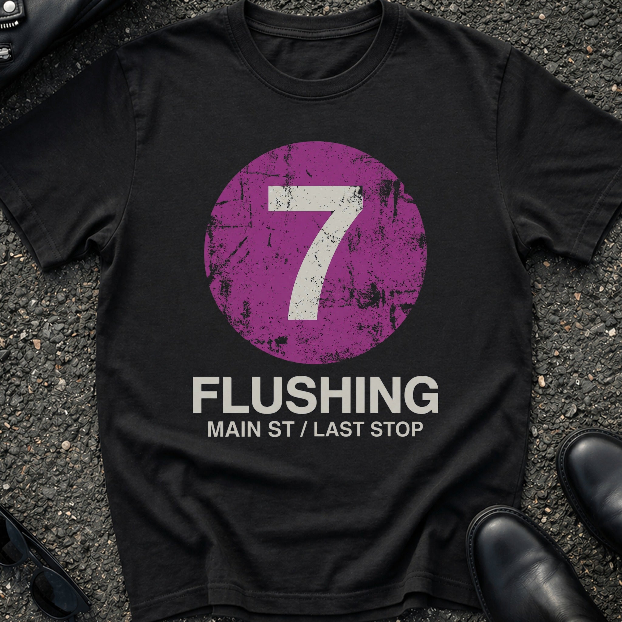 Flushing 7 Train T-Shirt