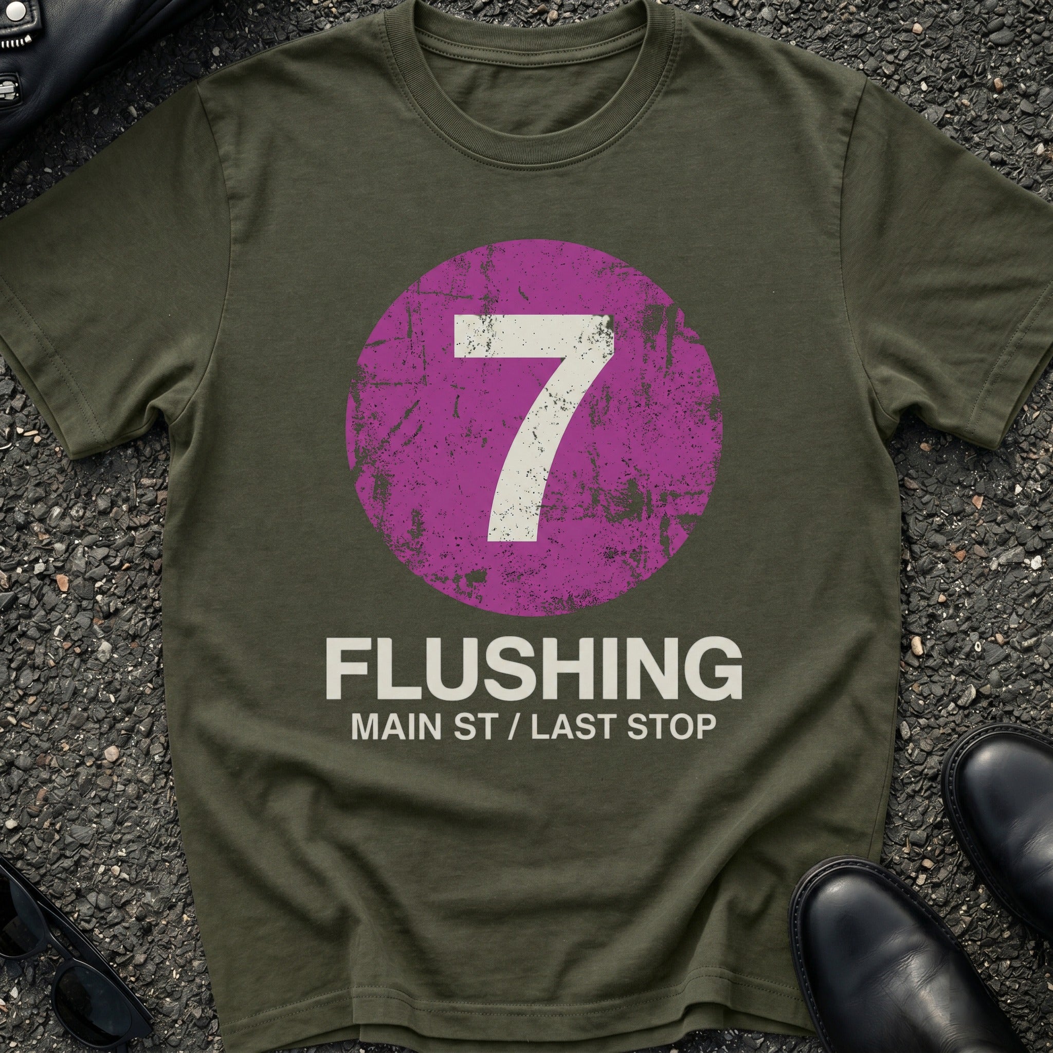 Flushing 7 Train T-Shirt