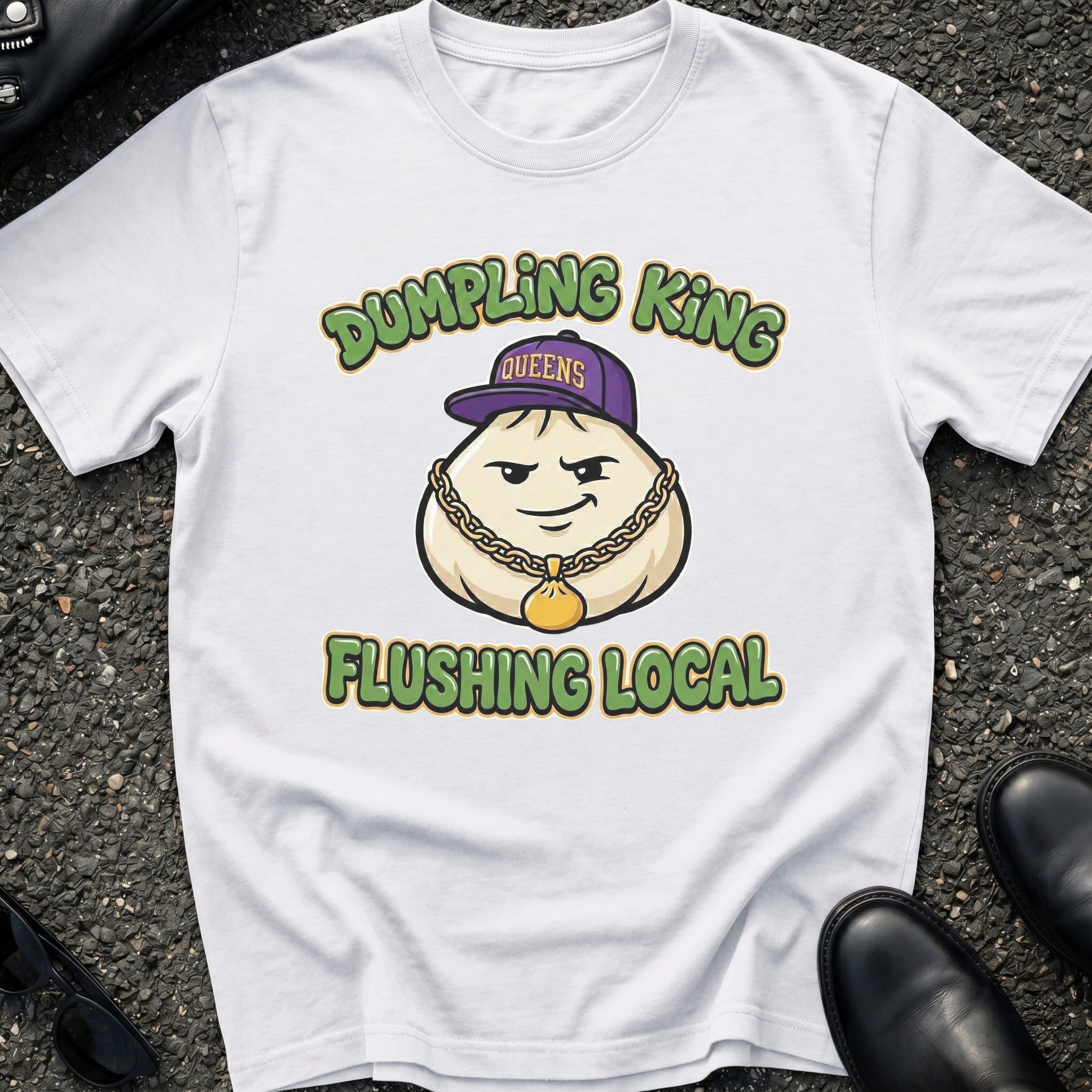 Flushing Local Dumpling King T-Shirt