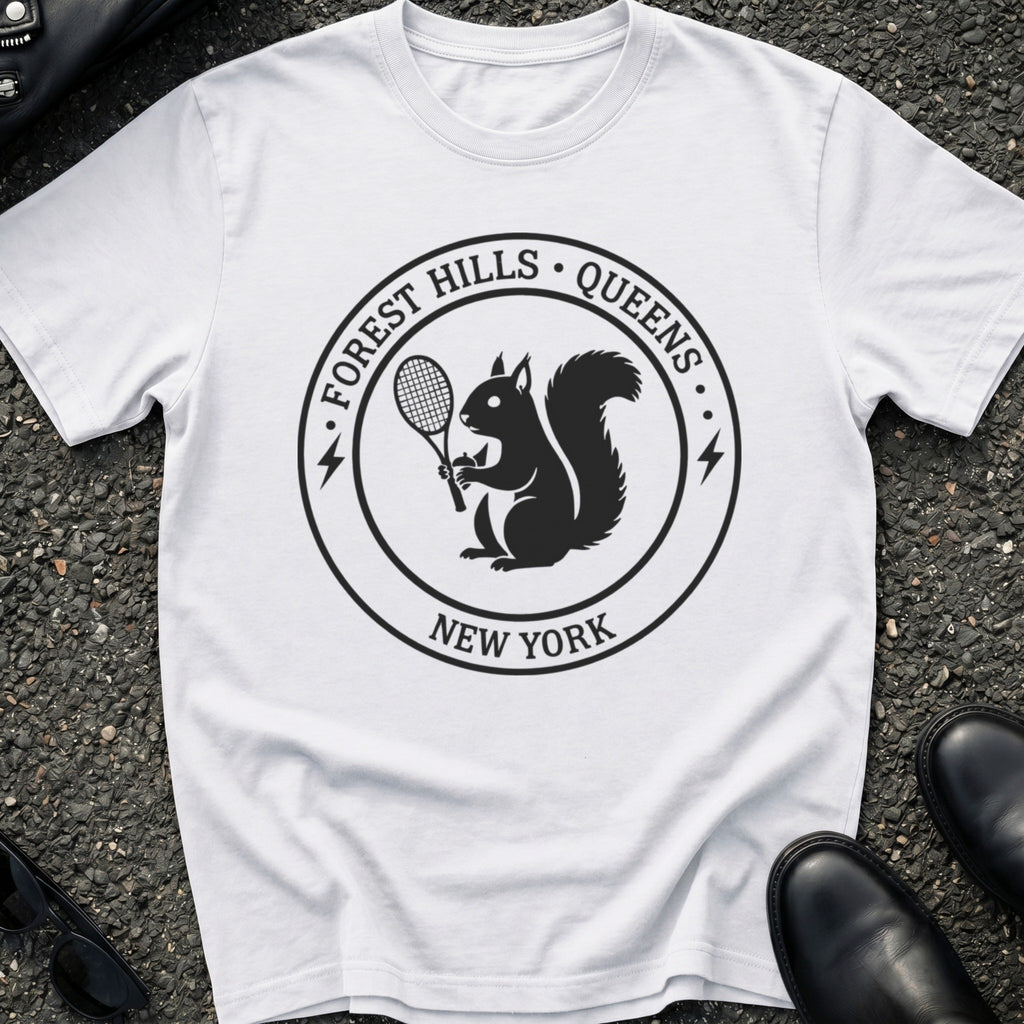 Forest Hills Tennis Squirrel 2 T-Shirt