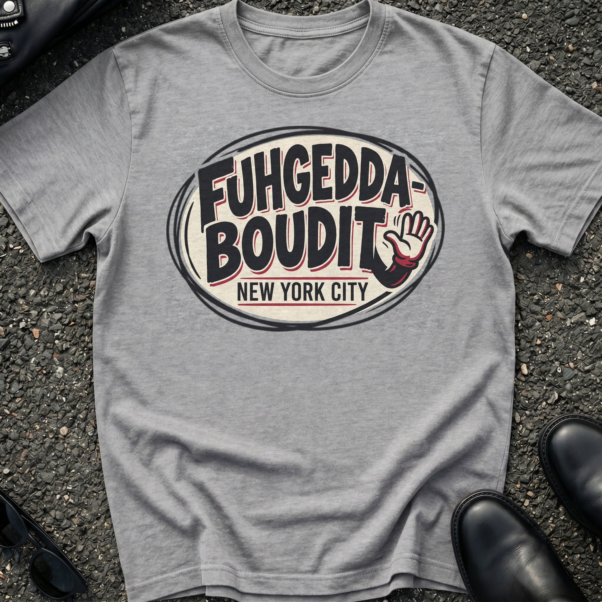 Fugheddaboudit NY T-Shirt