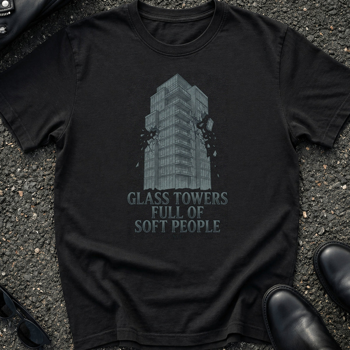 Glass Towers Full T-Shirt
