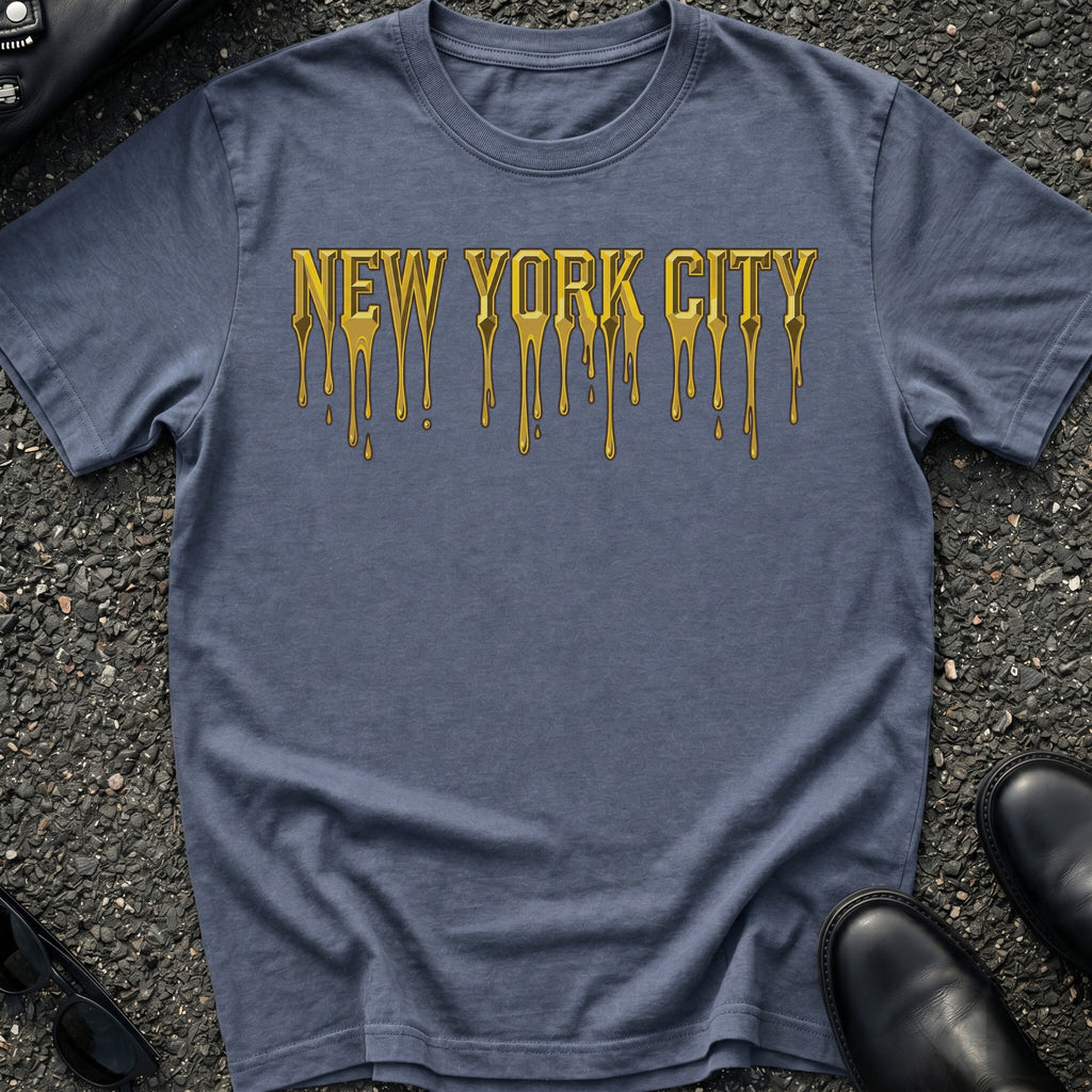 Gold Embossed T-Shirt