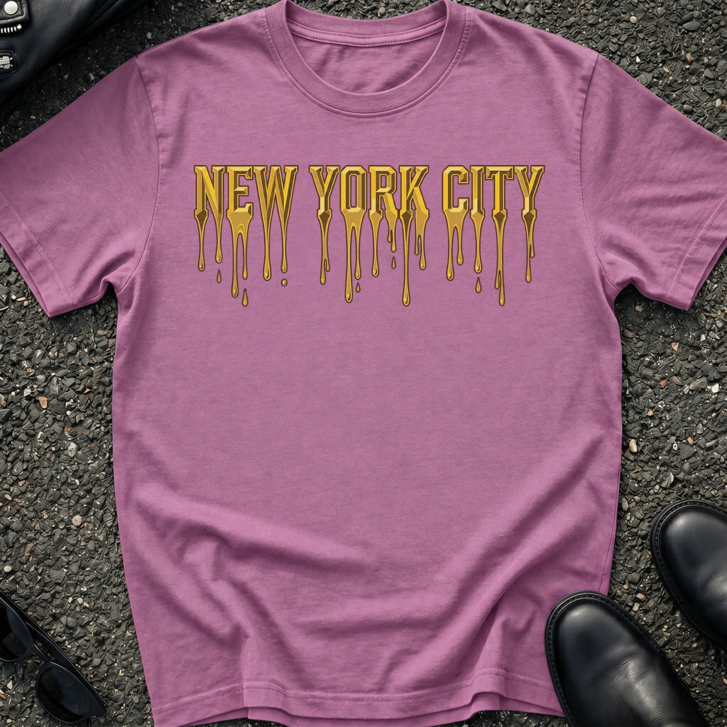Gold Embossed T-Shirt